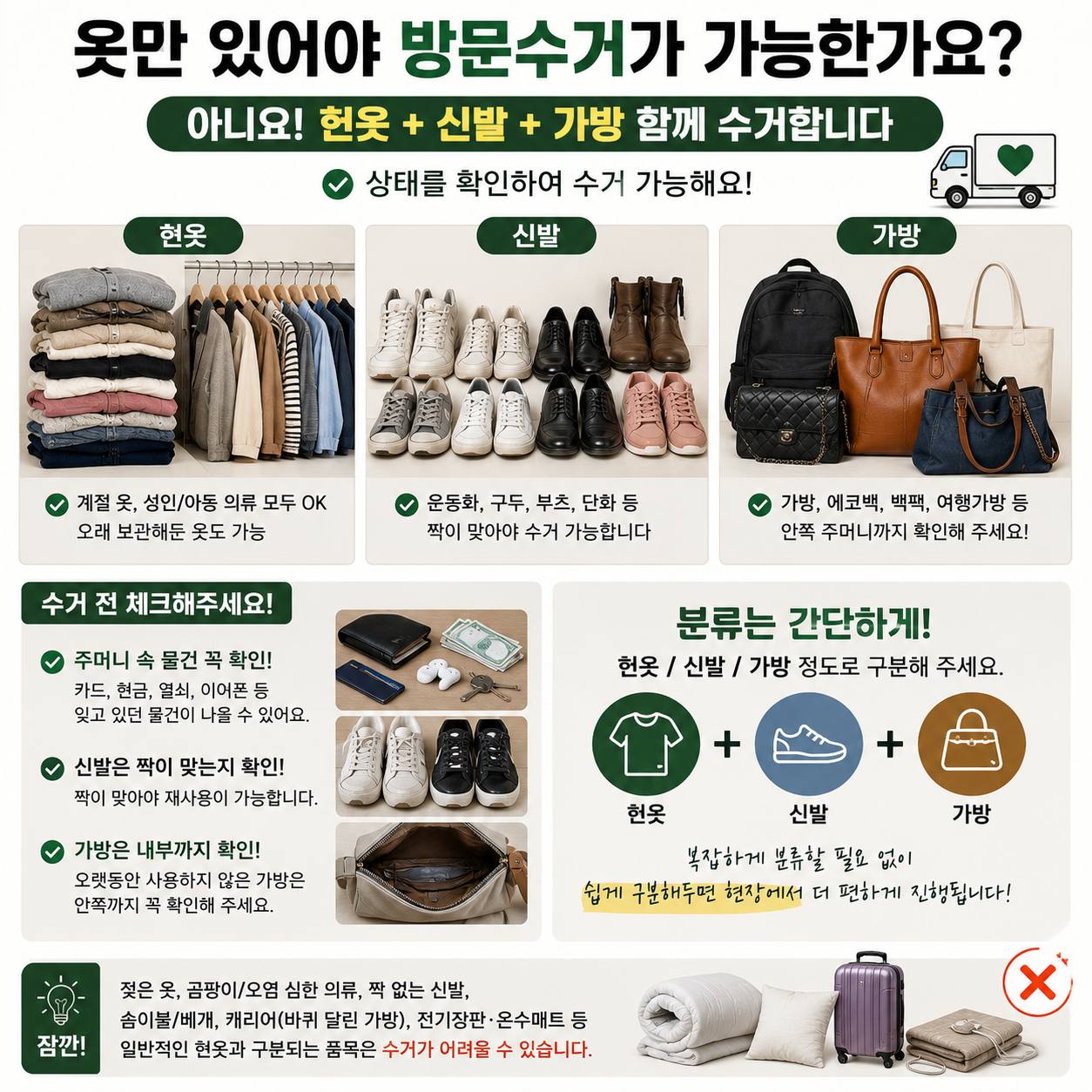 고양 고양시 덕양구 헌옷수거, 원흥·삼송·지축·향동 집에서 한 번에 방문수거 수거 현장 사진 3