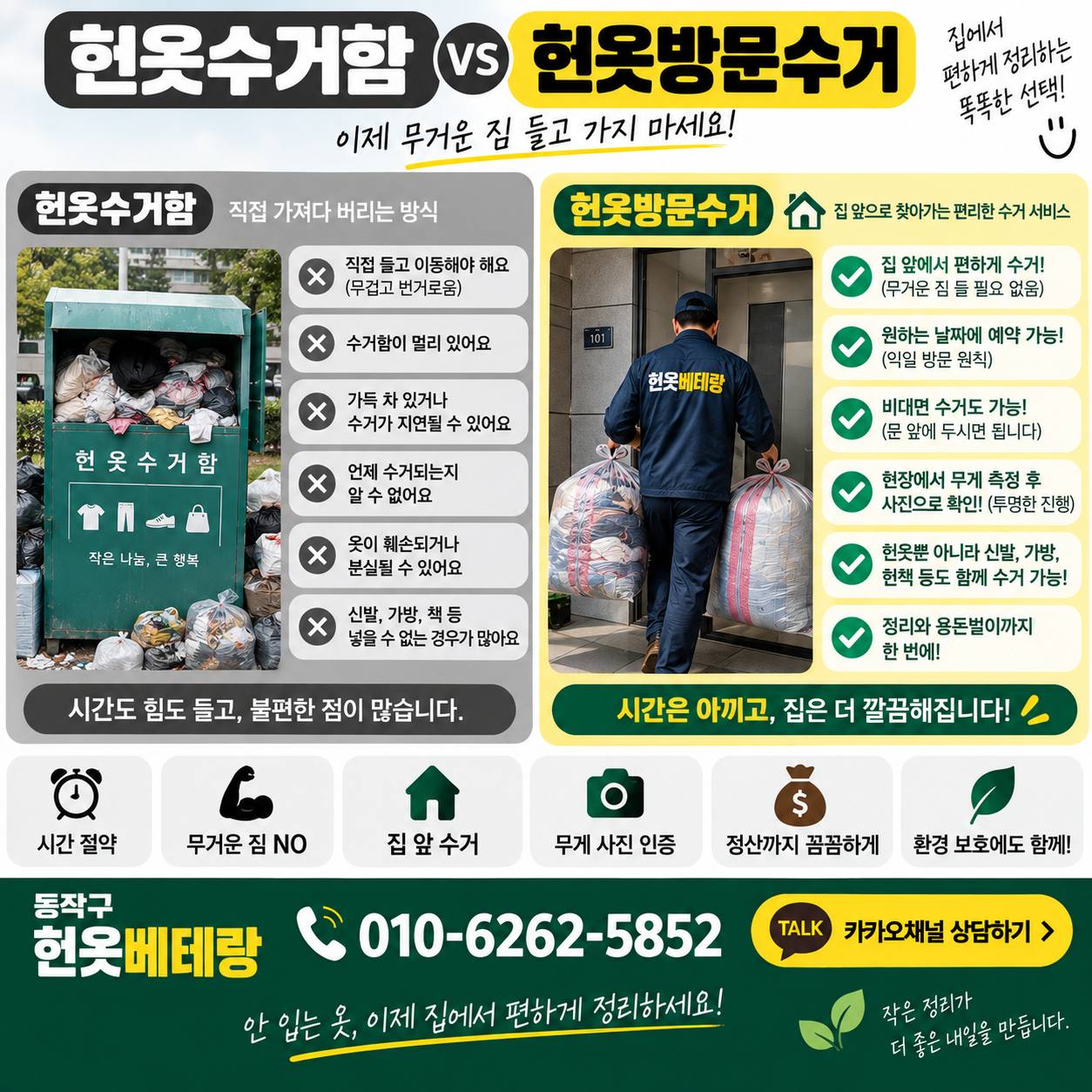 동작구 동작구 헌옷수거, 집 앞에서 정리하는 방문수거 이용방법 수거 현장 사진 10