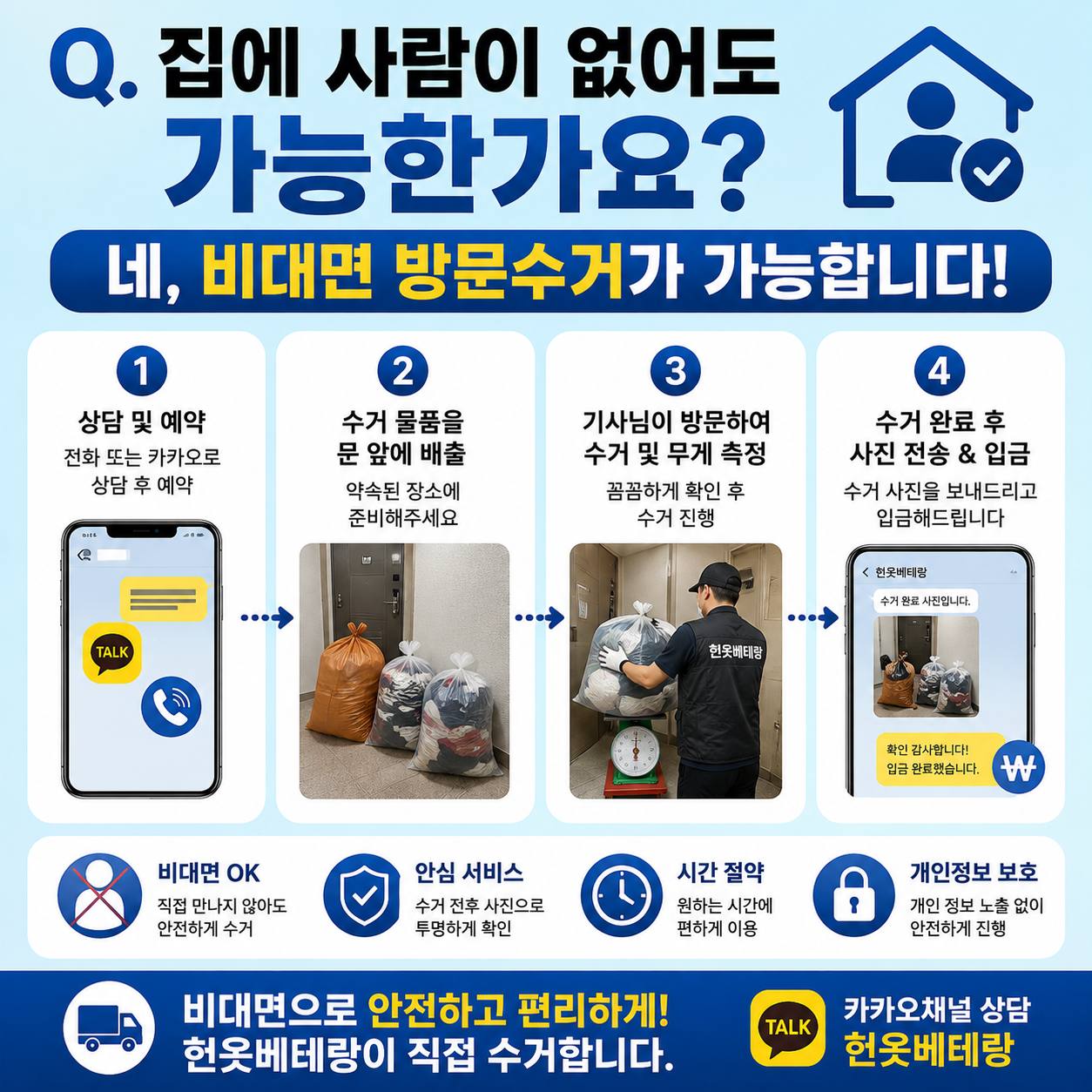 양천구 양천구 헌옷수거｜목동·신정동·신월동 방문수거 헌옷베테랑 수거 현장 사진 2