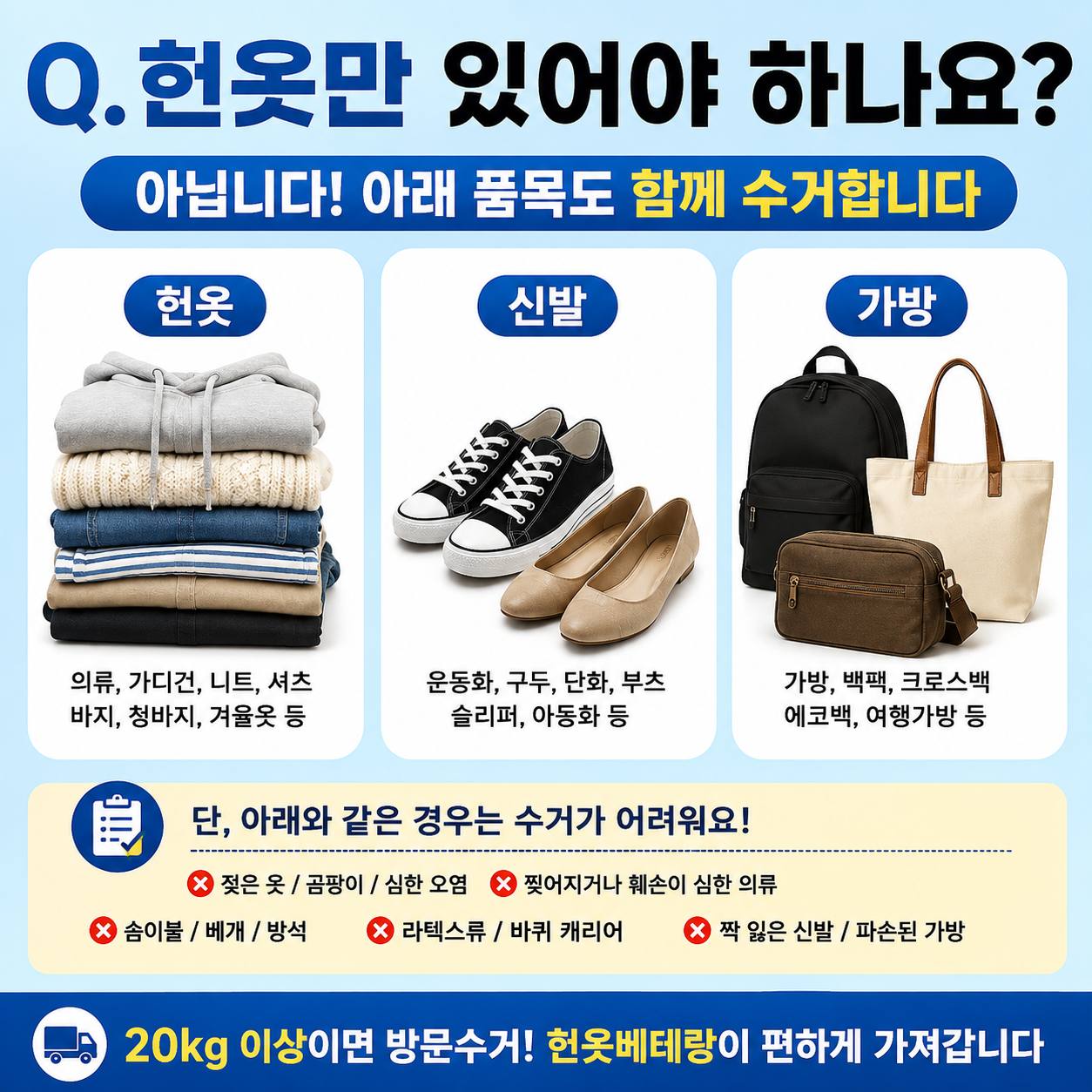 양천구 양천구 헌옷수거｜목동·신정동·신월동 방문수거 헌옷베테랑 수거 현장 사진 1