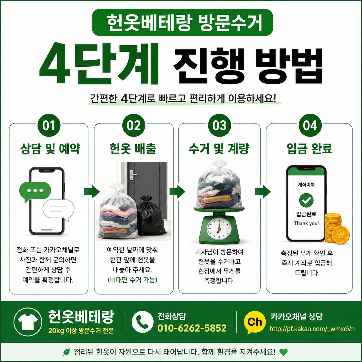 영등포구 영등포구 헌옷수거, 20kg이면 방문수거로 정리하세요 수거 현장 사진 3